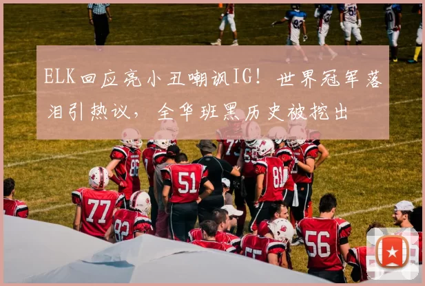 ELK回应亮小丑嘲讽IG！世界冠军落泪引热议，全华班黑历史被挖出