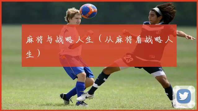麻将与战略人生（从麻将看战略人生）