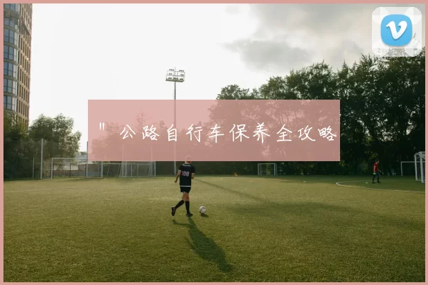 ＂公路自行车保养全攻略